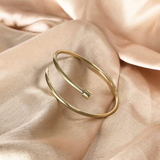 Golden Nail Handcuff