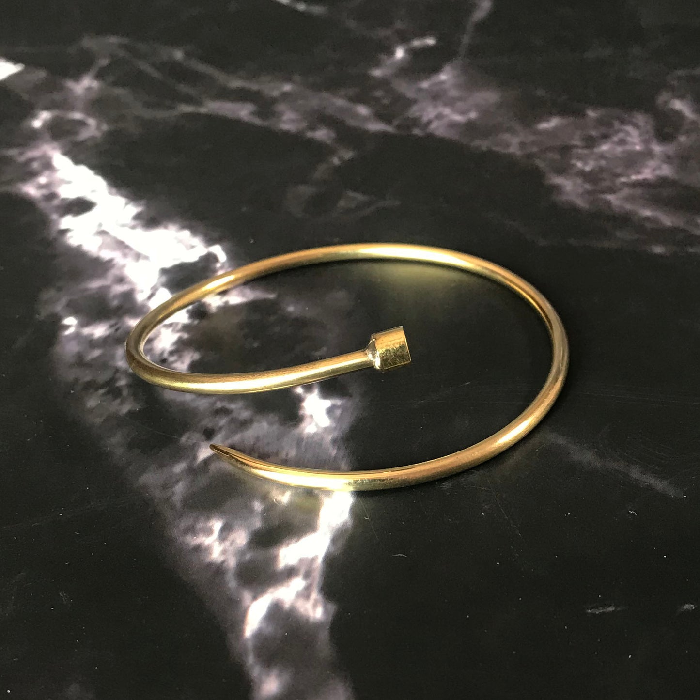 Golden Nail Handcuff