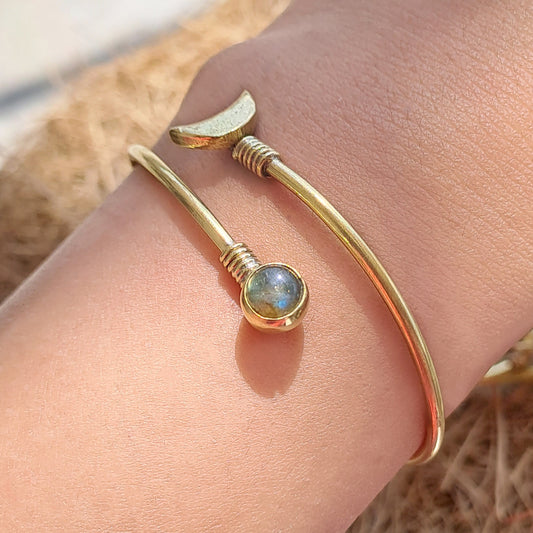 Midnight Labradorite Handcuff