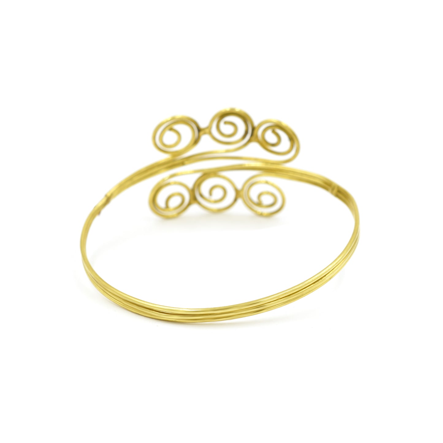 Spiral Elegance Armcuff