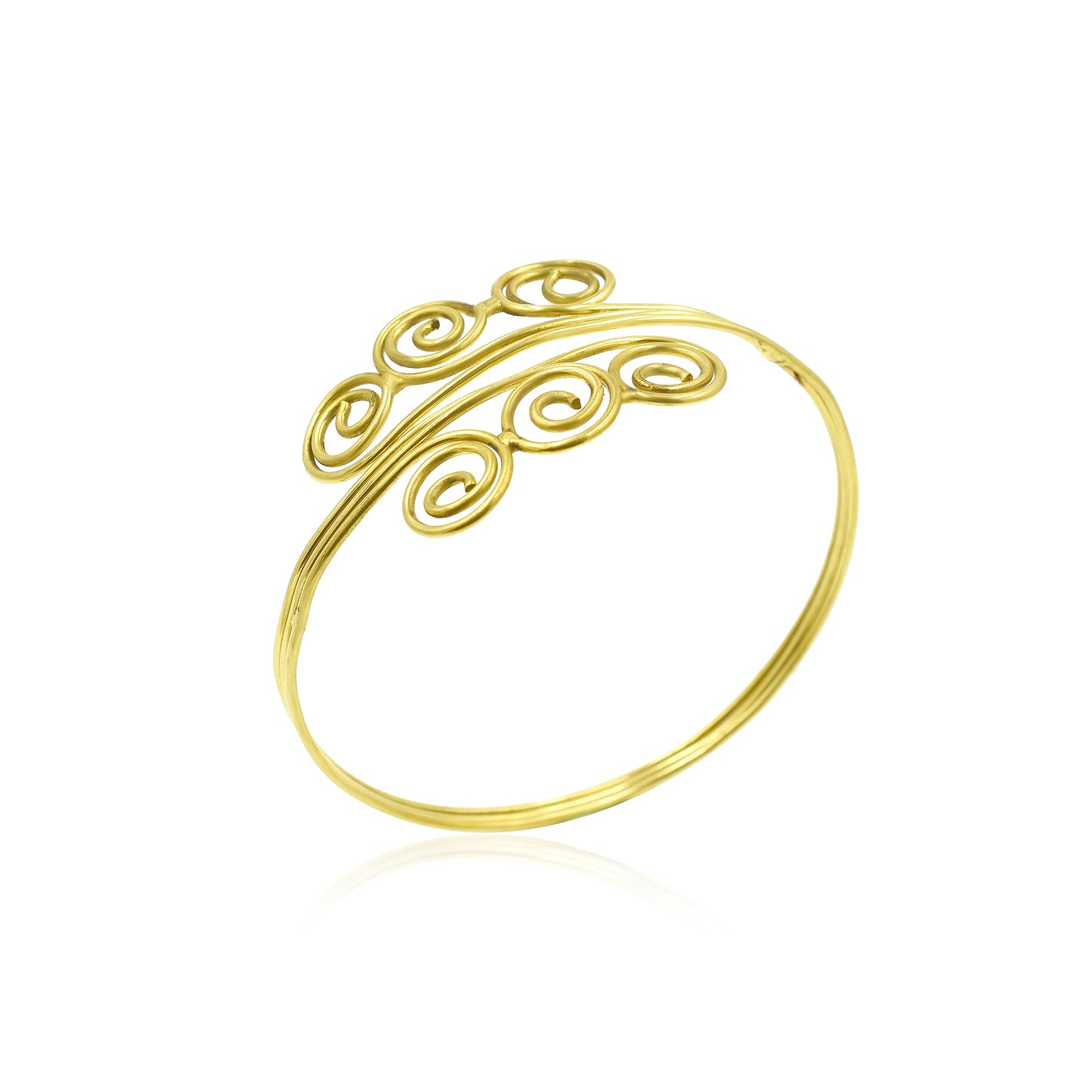 Spiral Elegance Armcuff