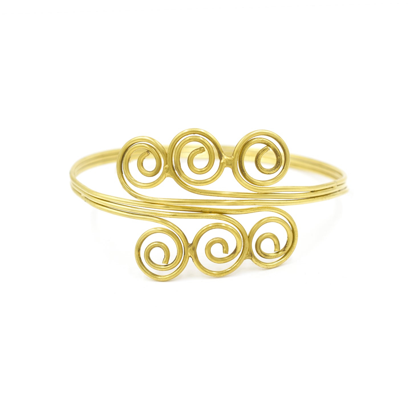 Spiral Elegance Armcuff