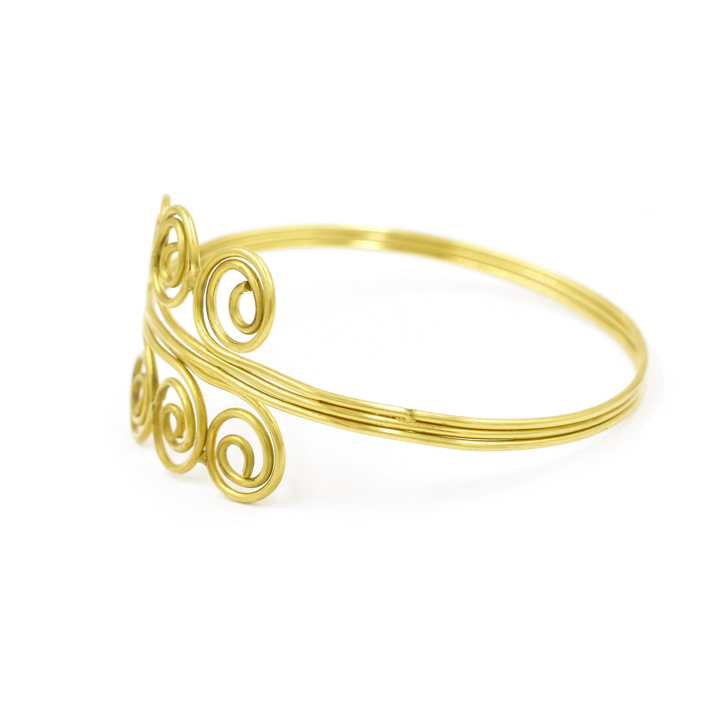 Spiral Elegance Armcuff