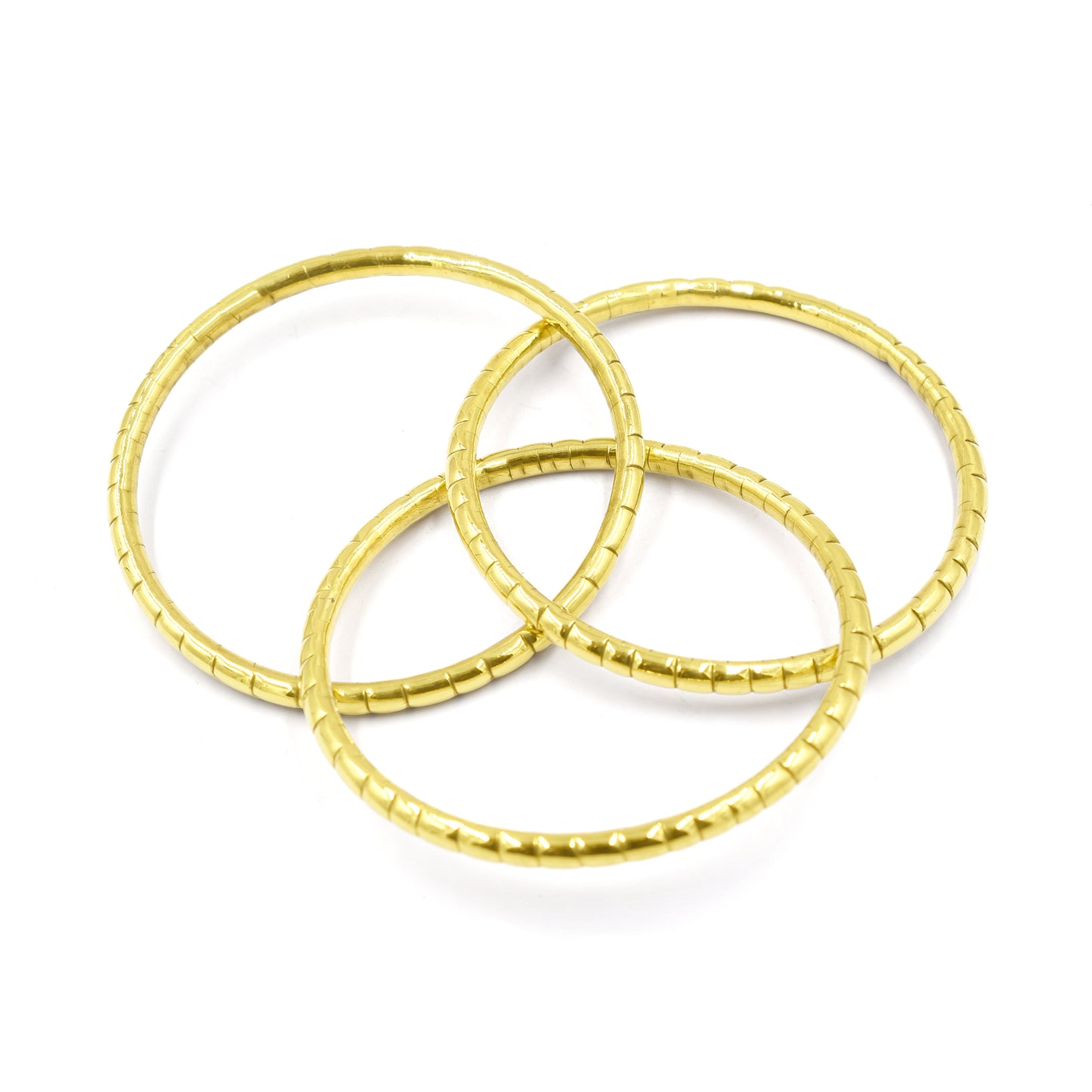 Golden Aura Entangled Bangle