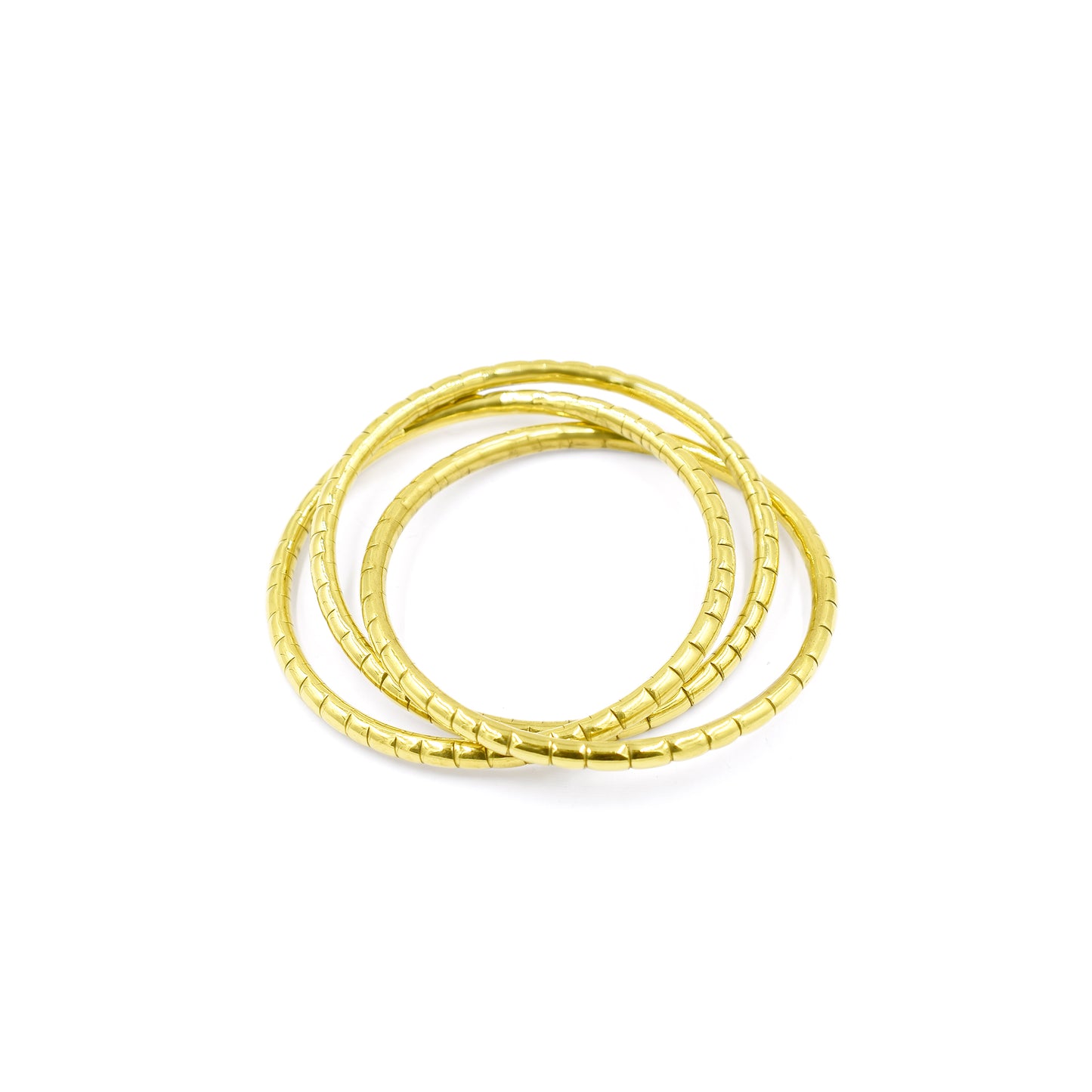 Golden Aura Entangled Bangle