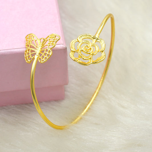 Butterfly On Flower Handcuff