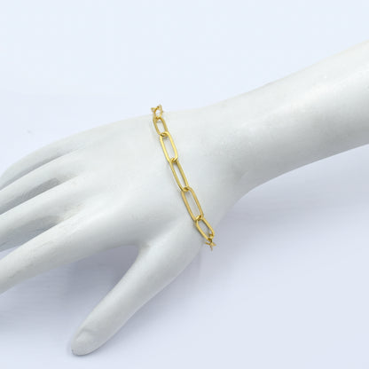 Paperclip Chain Bracelet