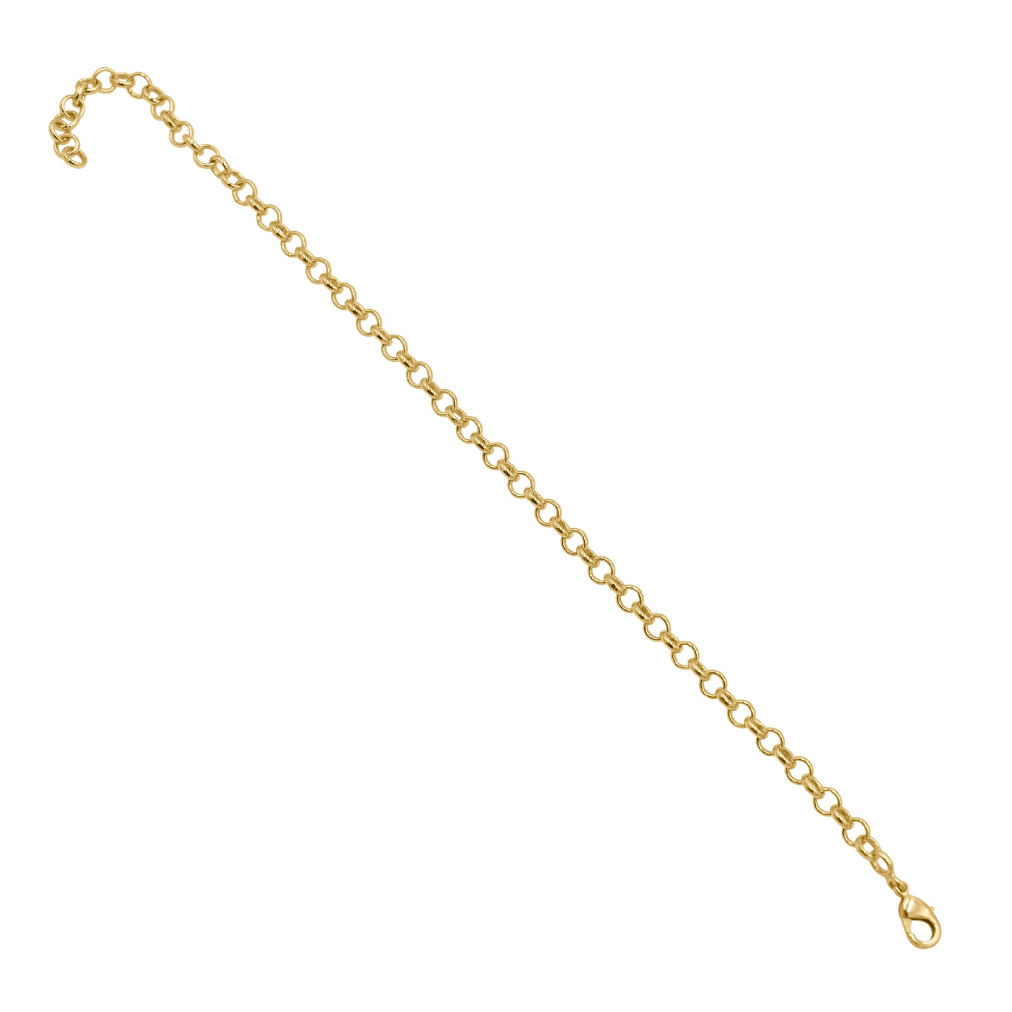 Round Rolo Chain Bracelet