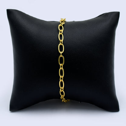 Paperclip Cable Chain Bracelet