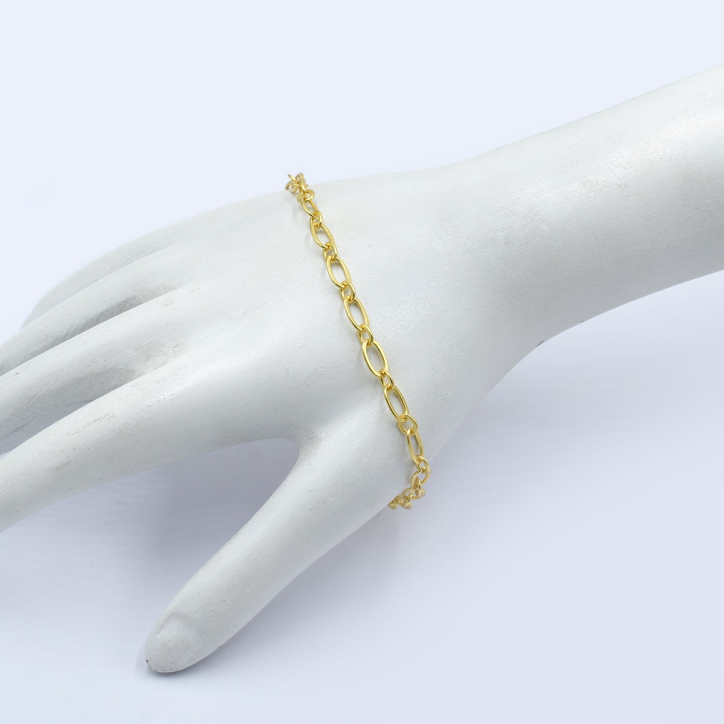 Paperclip Cable Chain Bracelet