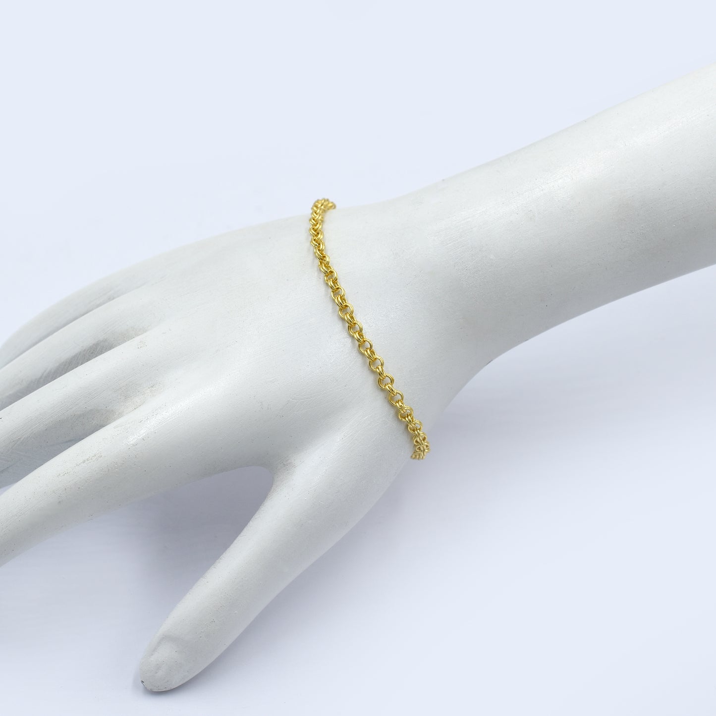 Double Cable Chain Bracelet