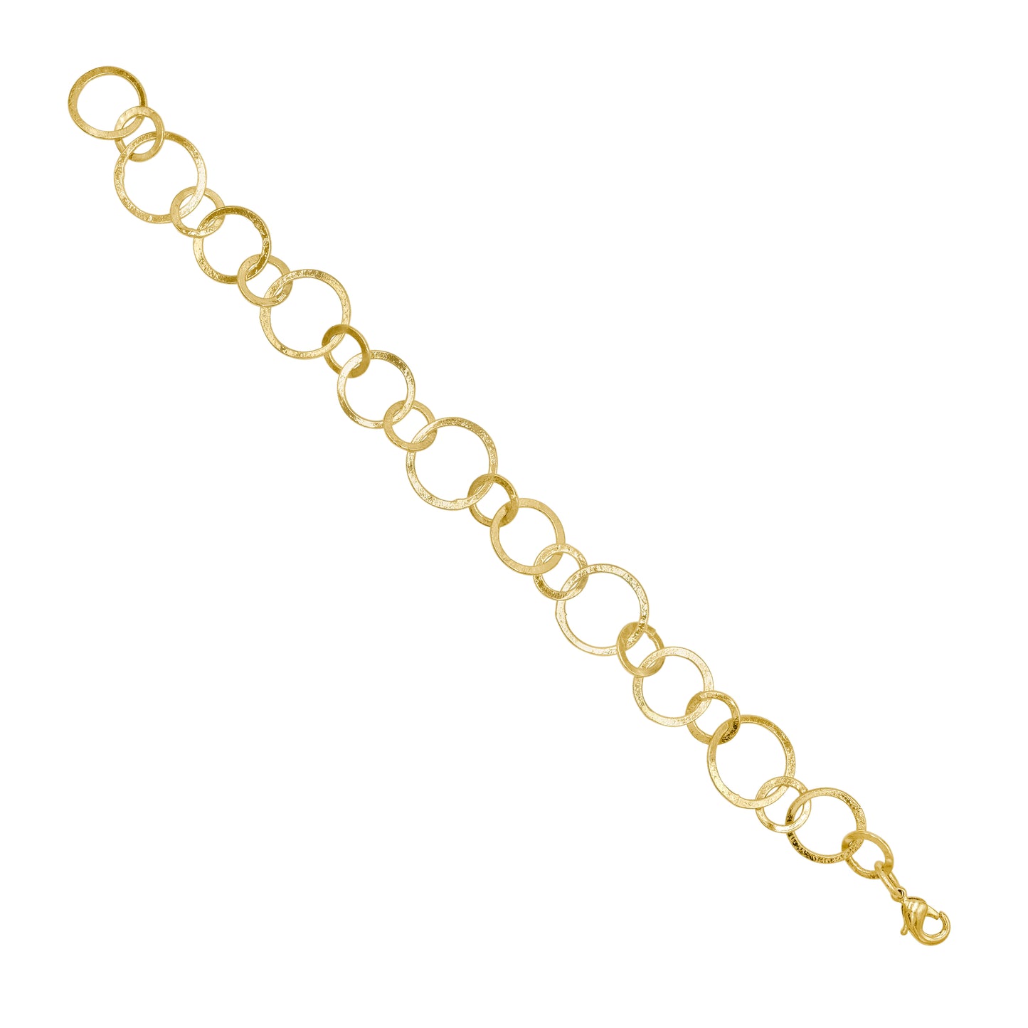 Circle Interlock Chain Bracelet