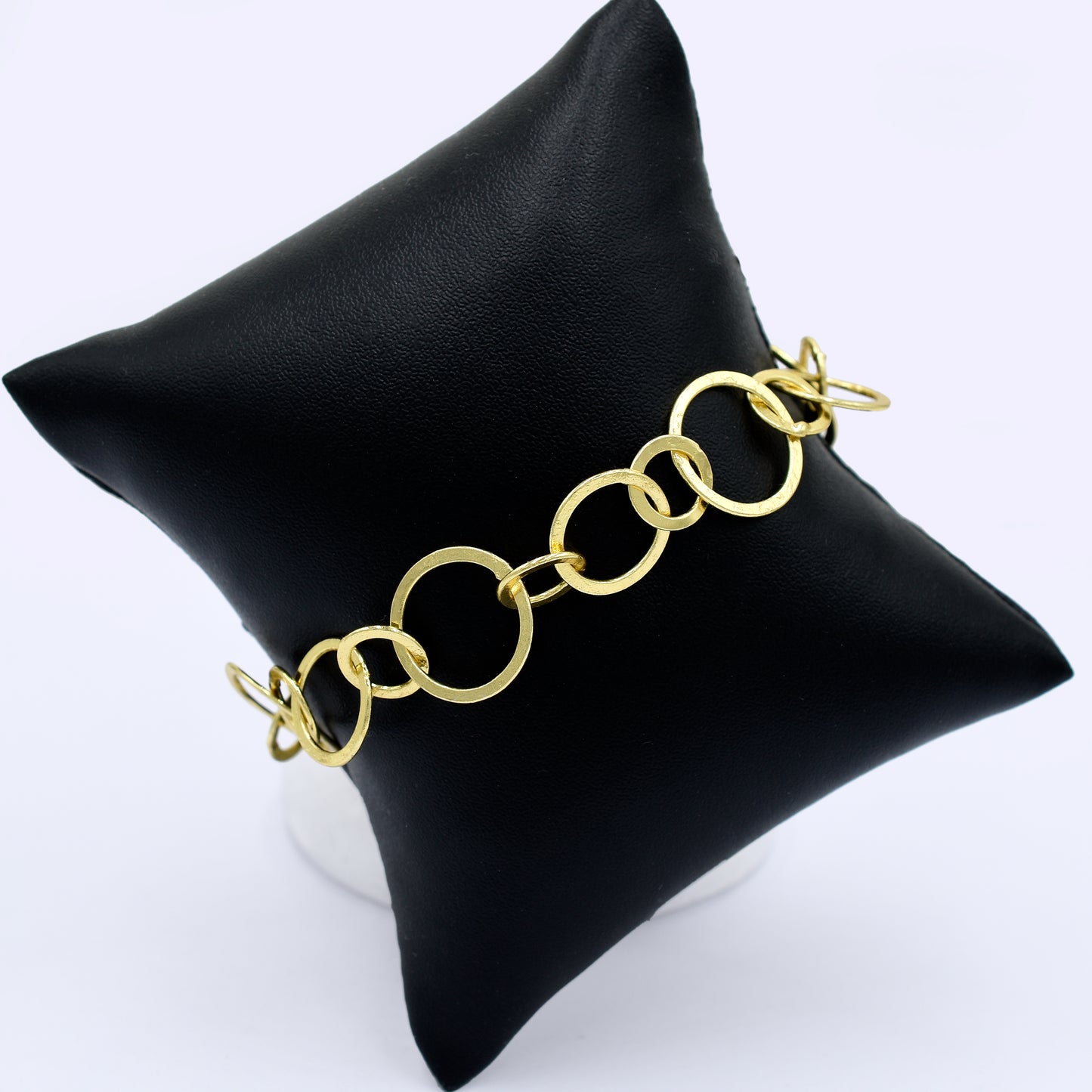 Circle Interlock Chain Bracelet