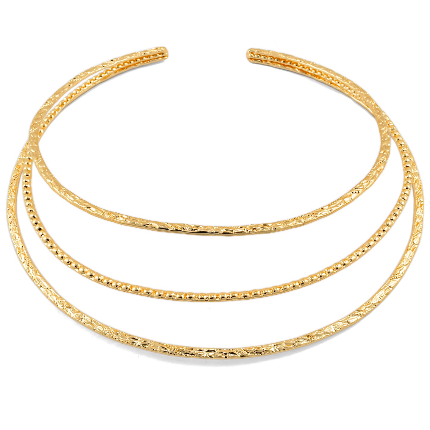 Triple Grace Layers Choker