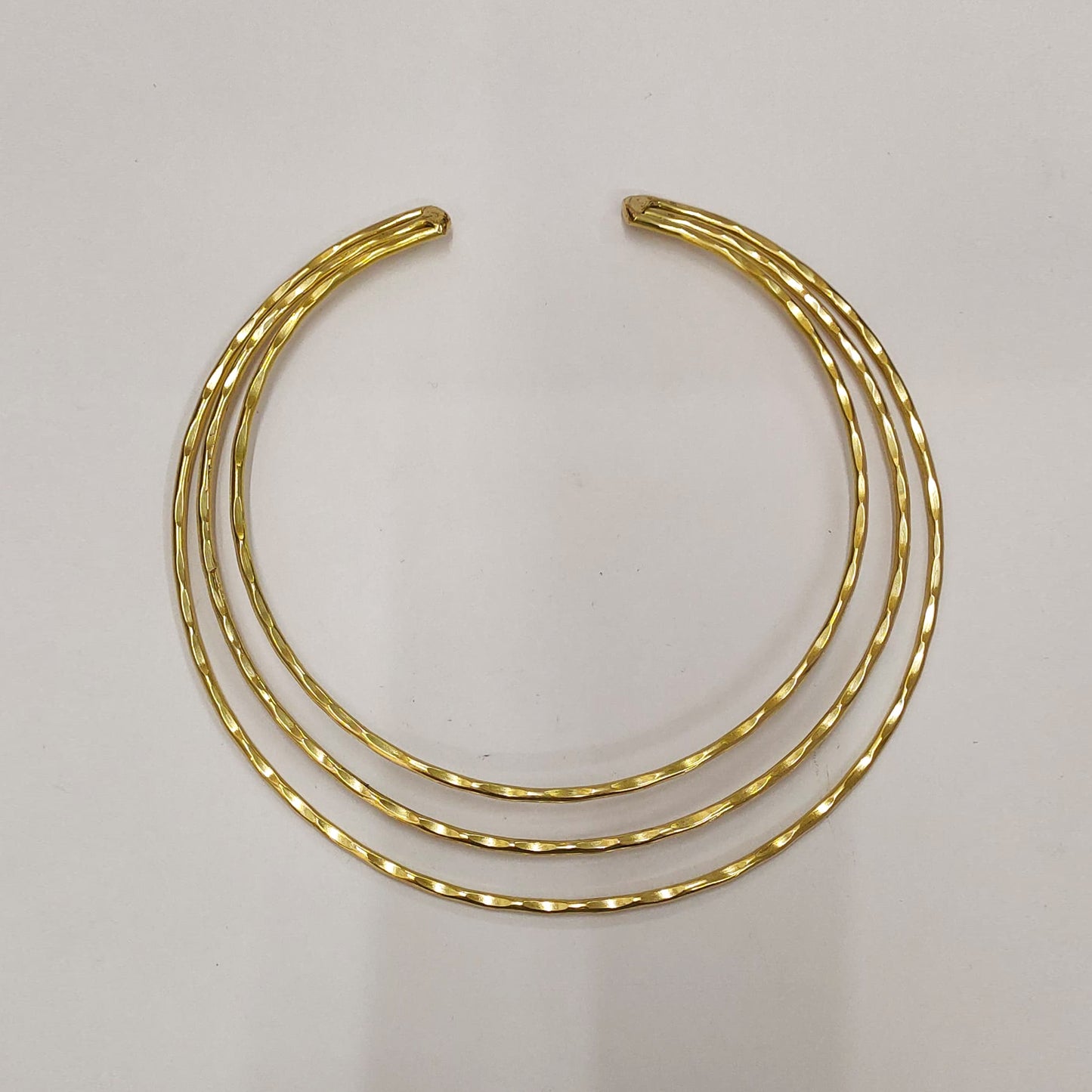 Gilded Trio Collar Choker