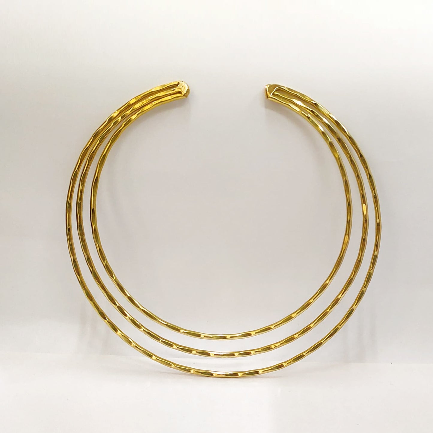 Gilded Trio Collar Choker