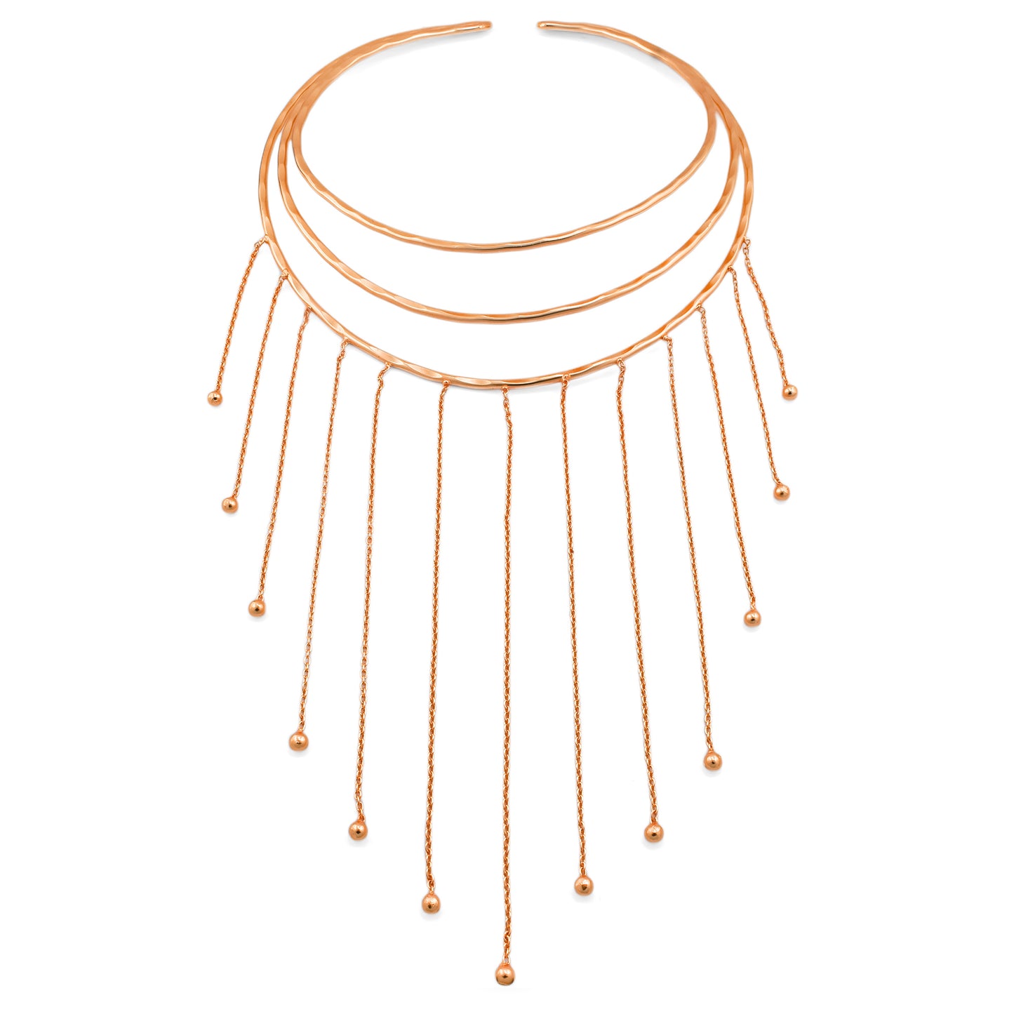 Sun Rays Tassels Choker