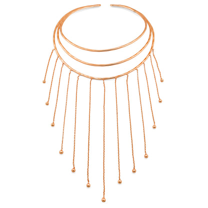 Sun Rays Tassels Choker