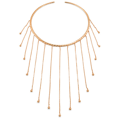 Morning Dew Tassels Choker