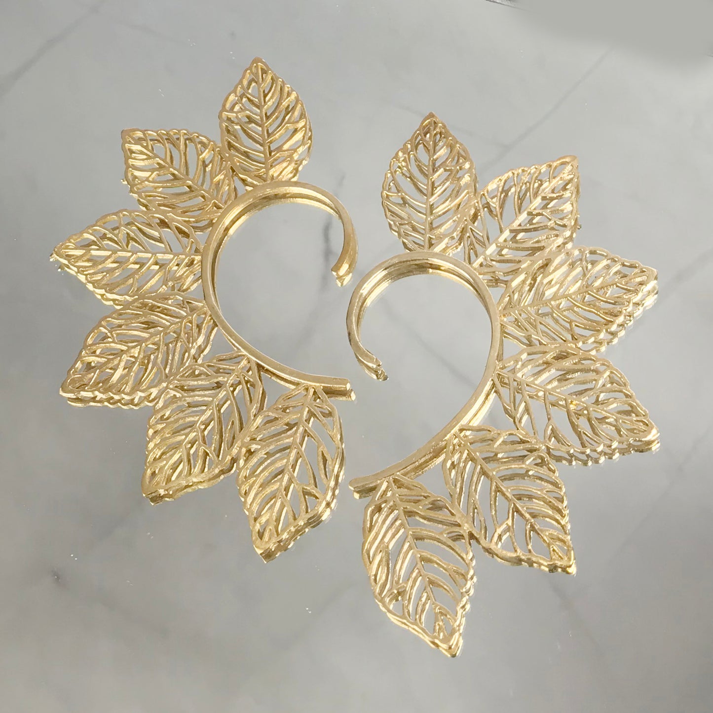 Trails Of Leaf Ear Cuff