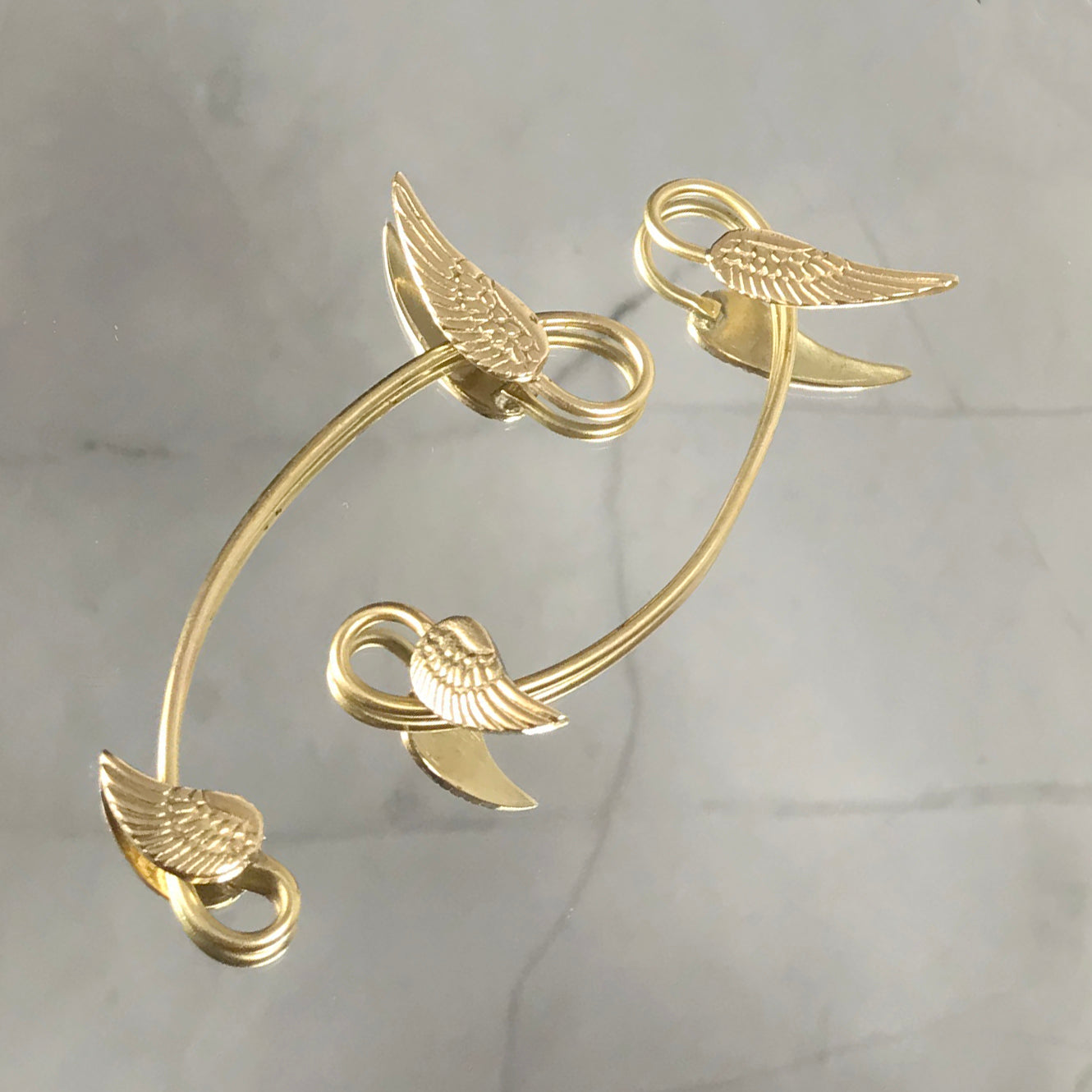 Angel Wings Climbing Ear Cuff