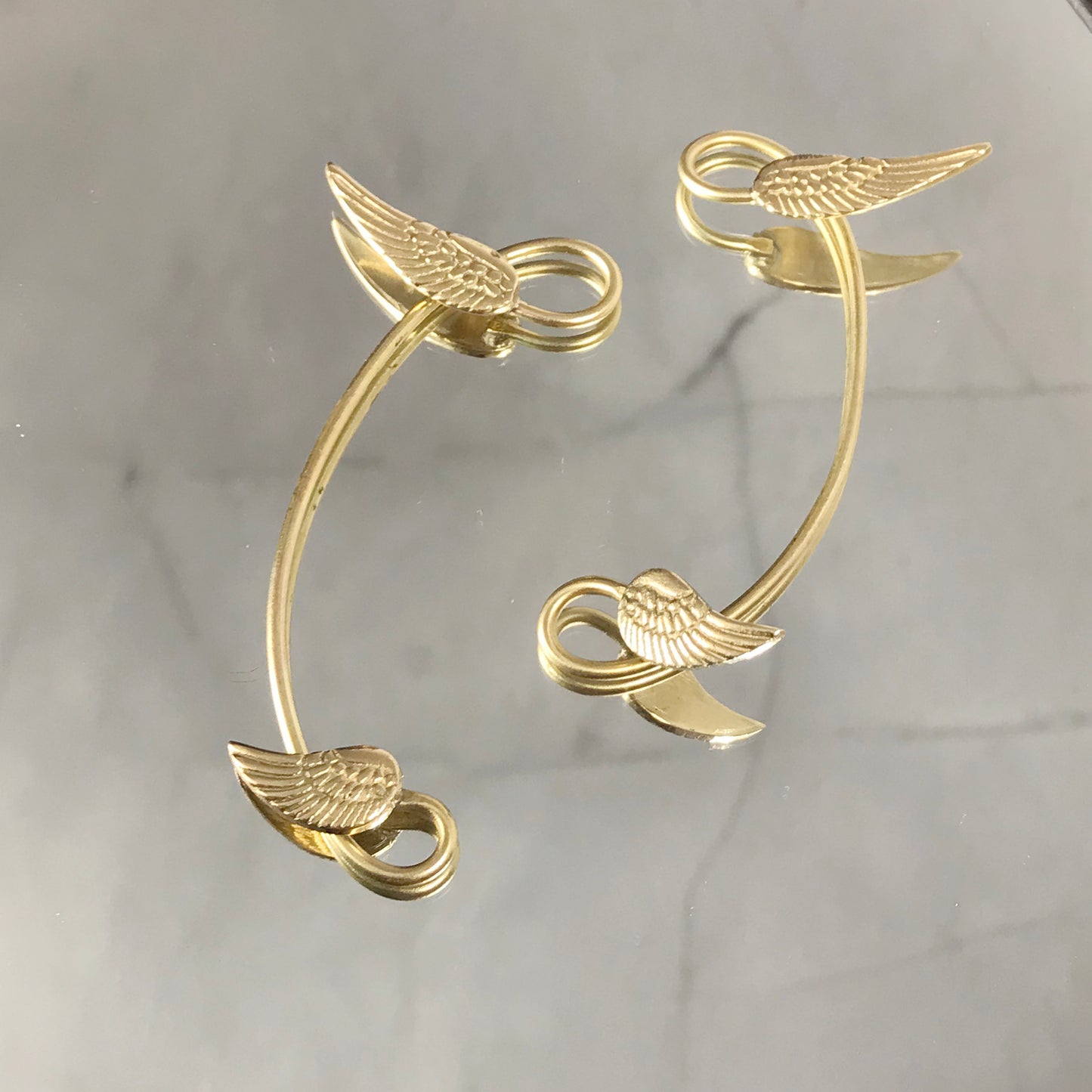 Angel Wings Climbing Ear Cuff