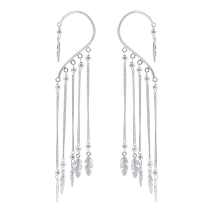 Fall Of Leaves Ear Cuff Earrings