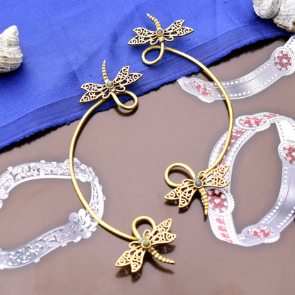 Flying Butterflies Ear Cuff Earrings