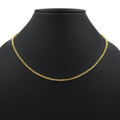 Double Cable Chain Necklace