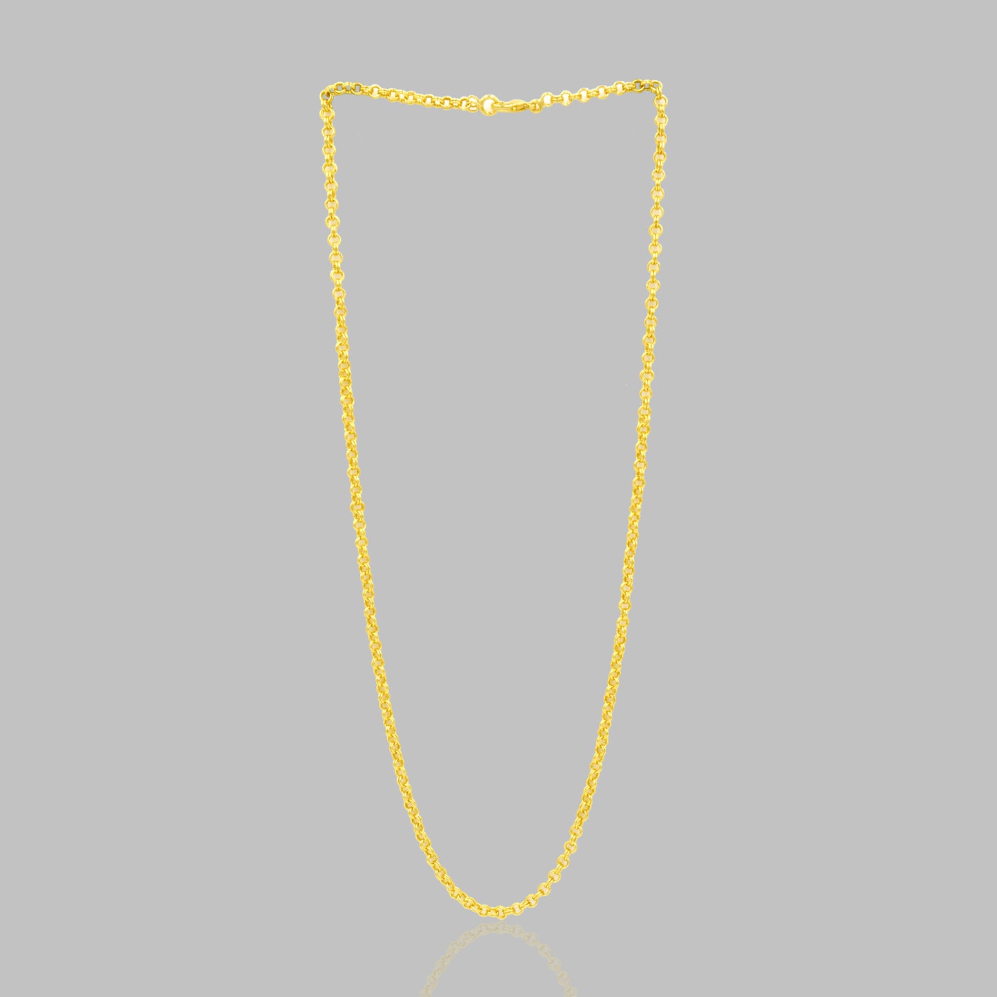 Double Cable Chain Necklace