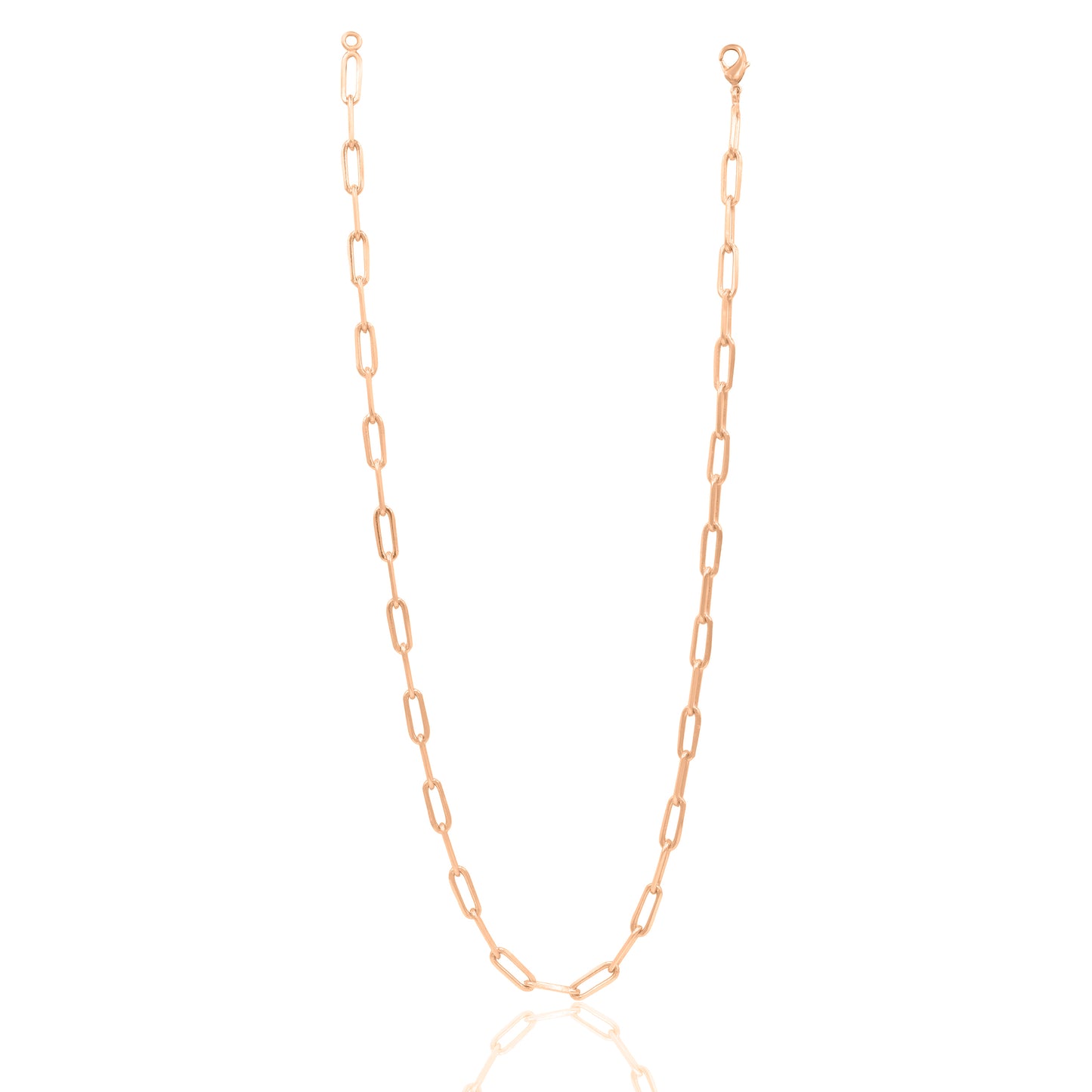 Thick Paperclip Chain Necklace