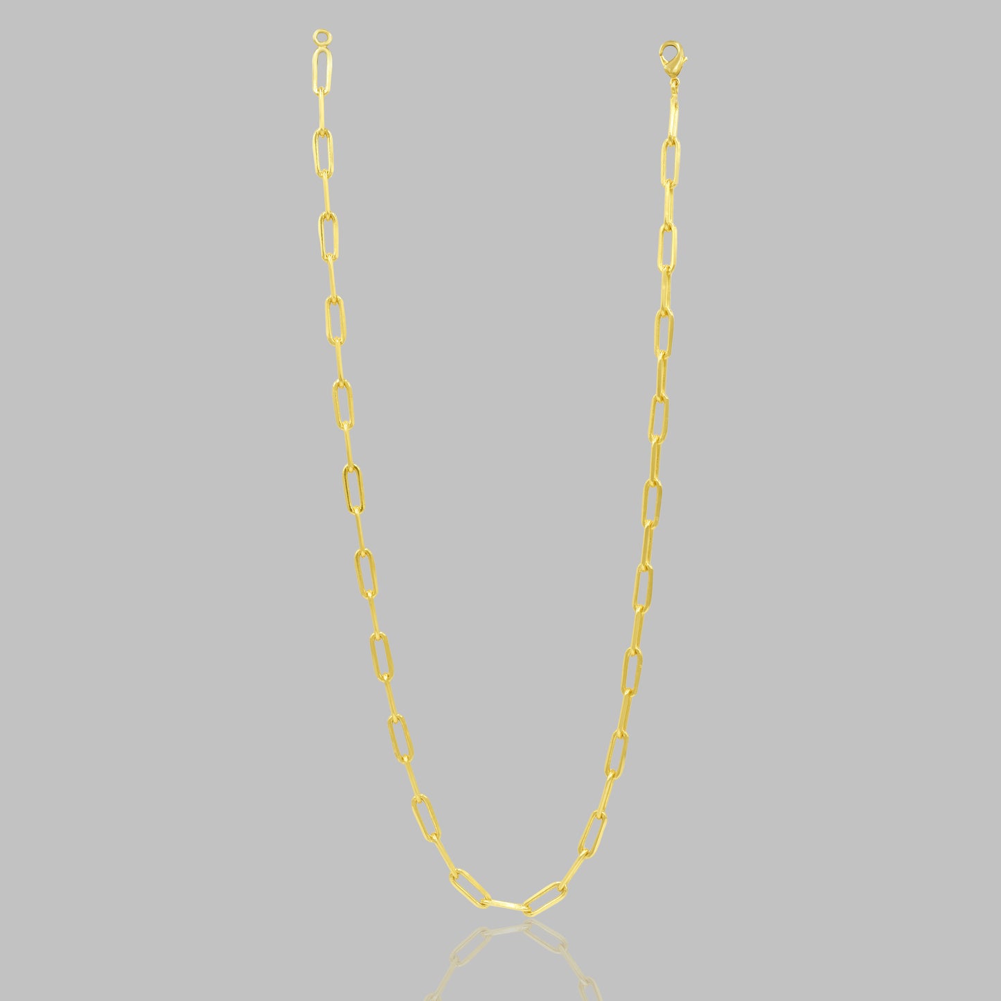 Thick Paperclip Chain Necklace