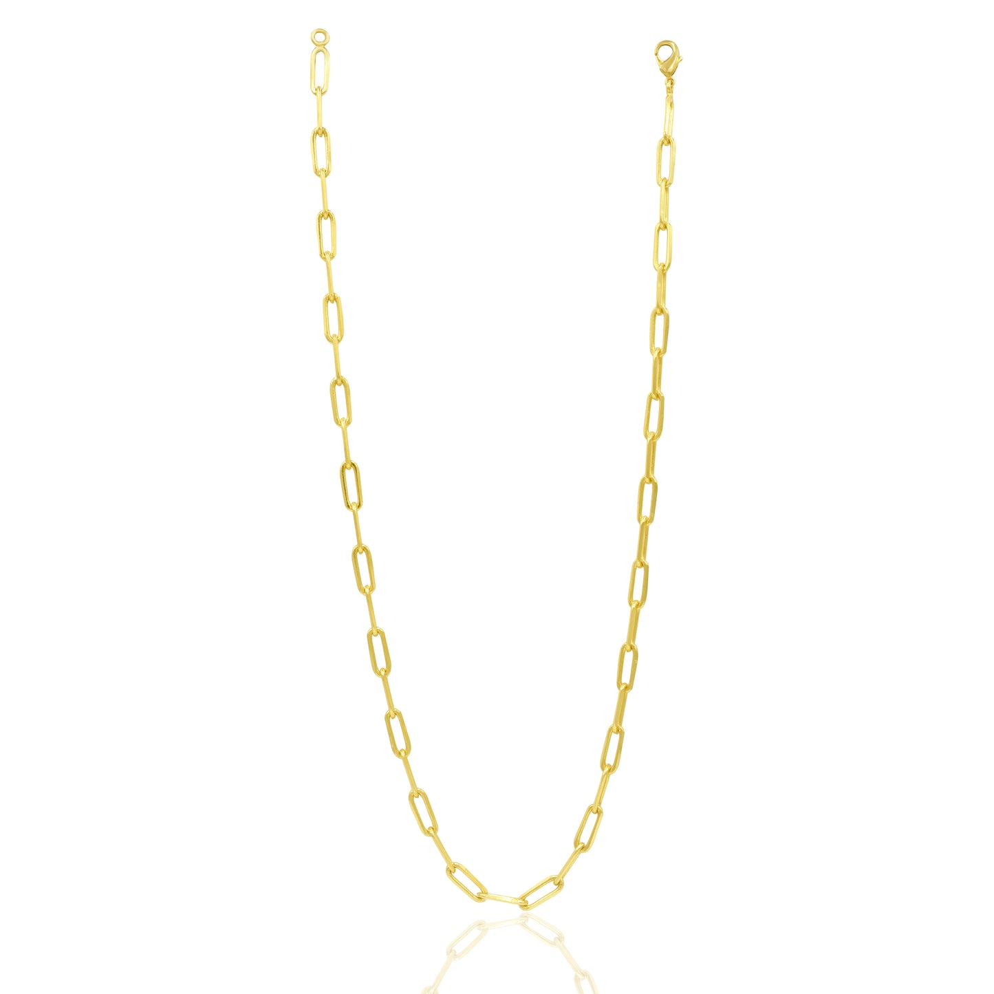 Thick Paperclip Chain Necklace