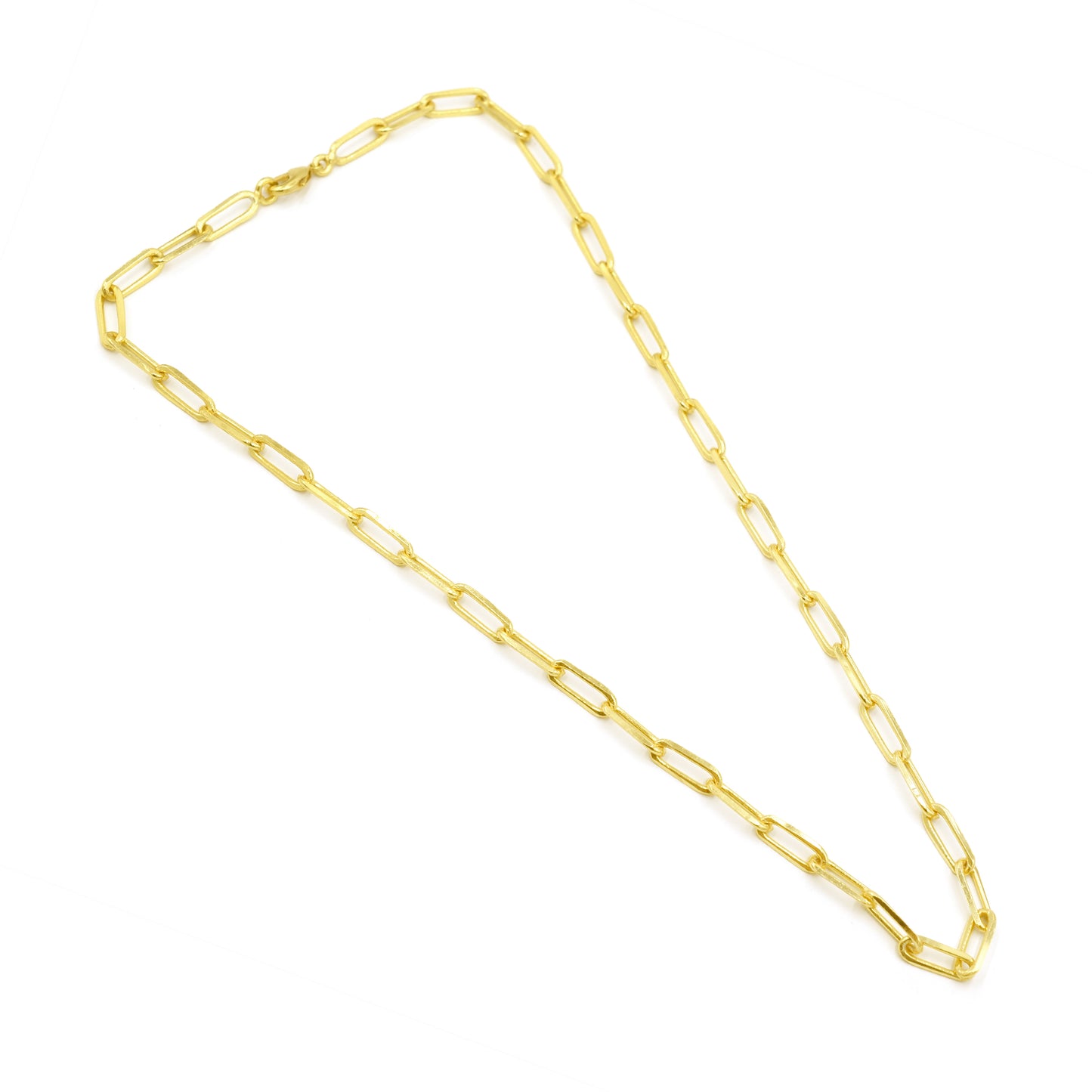 Thick Paperclip Chain Necklace