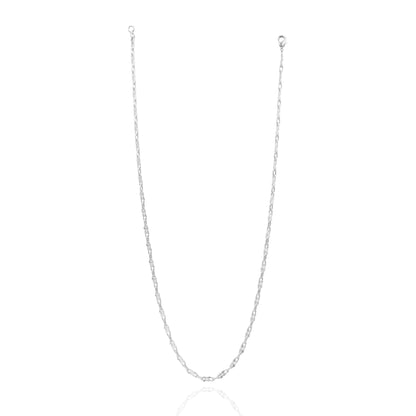 Flower Bar Chain Necklace