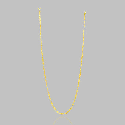 Flower Bar Chain Necklace