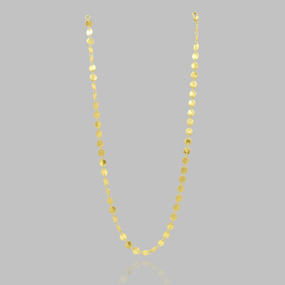 Mini Coin Chain Necklace