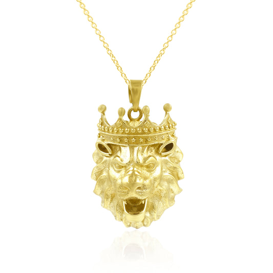 Lion Face Pendant