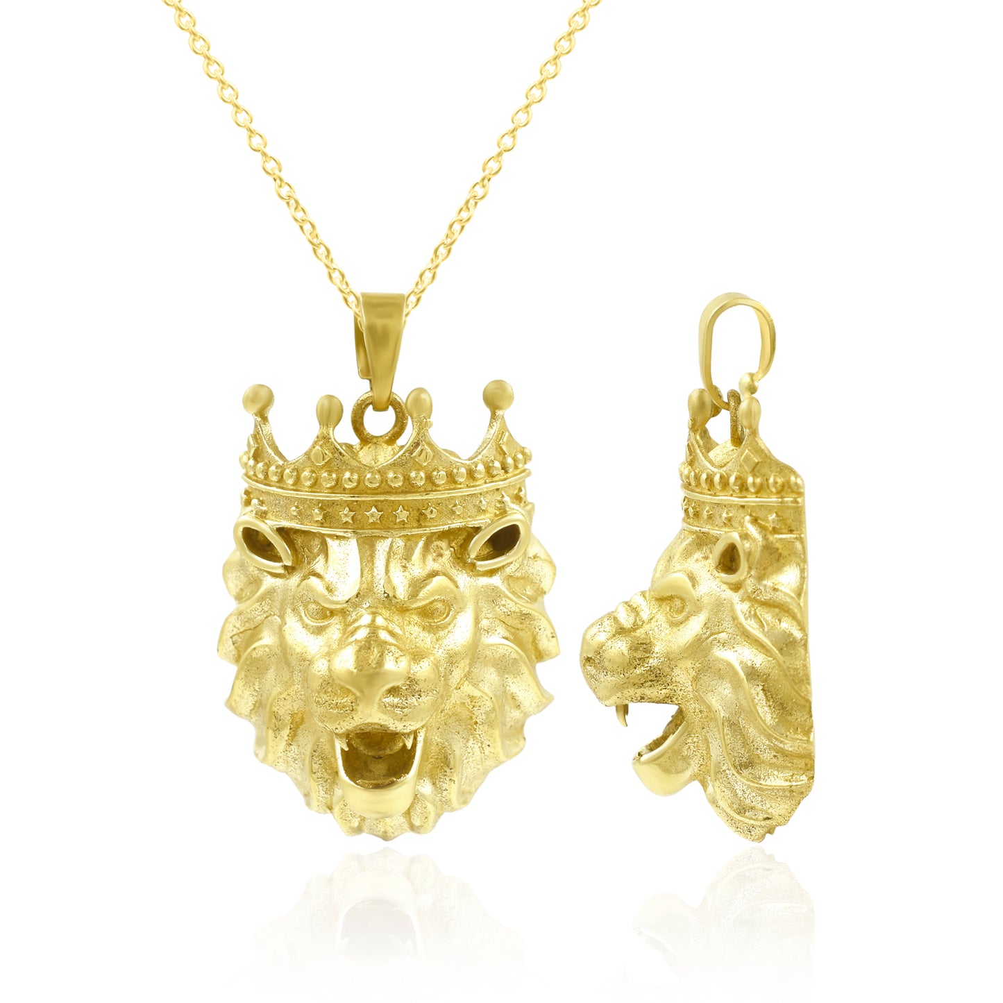 Lion Face Pendant