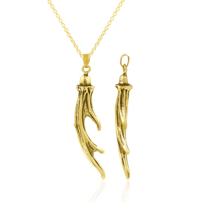 Deer Antler Pendant