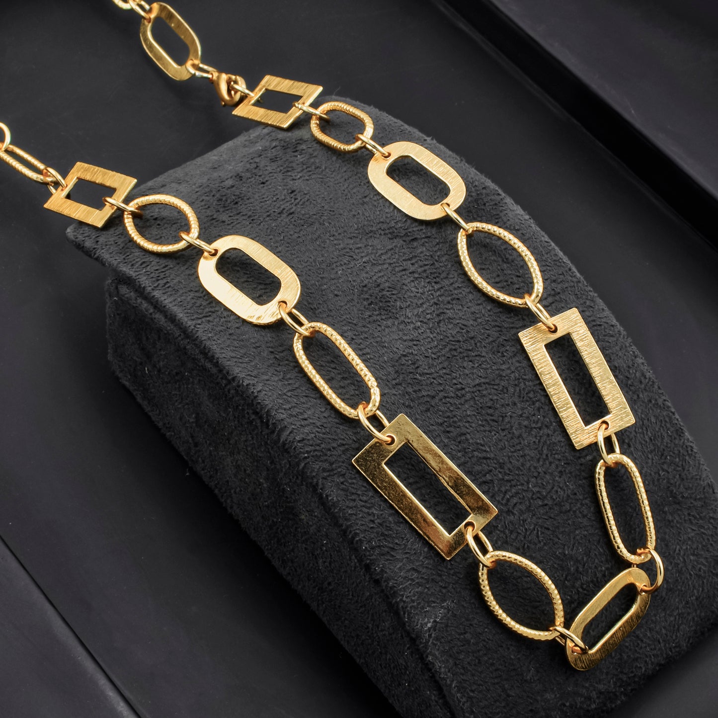 Golden Thread Chain Necklace