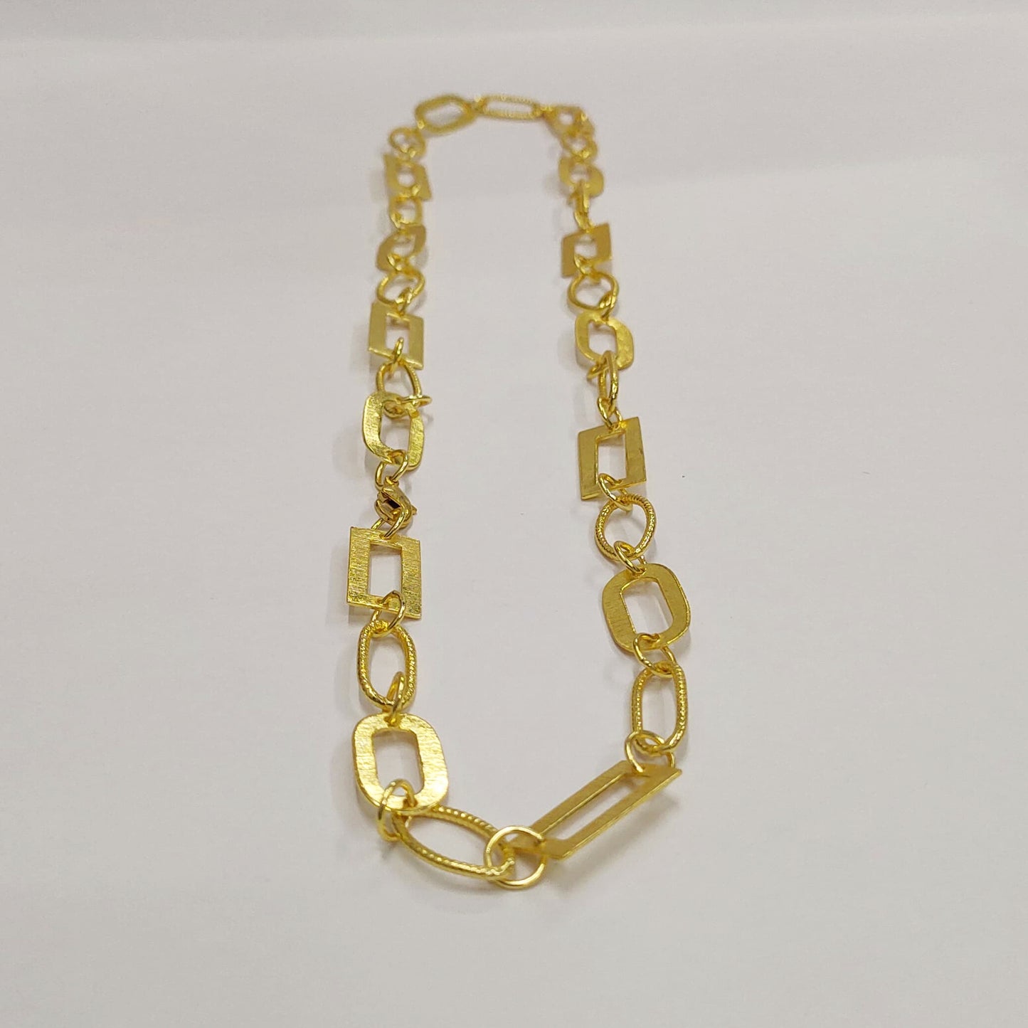 Golden Thread Chain Necklace