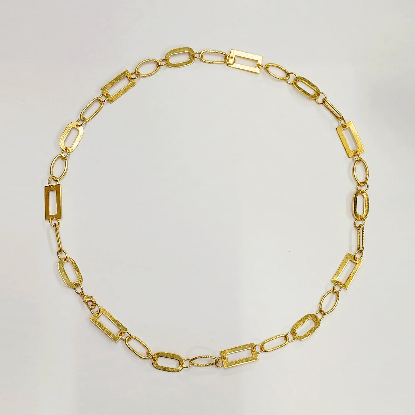 Golden Thread Chain Necklace