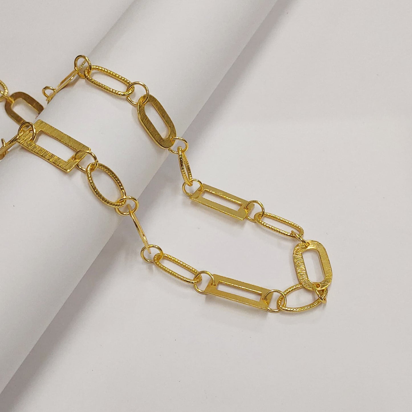 Golden Thread Chain Necklace