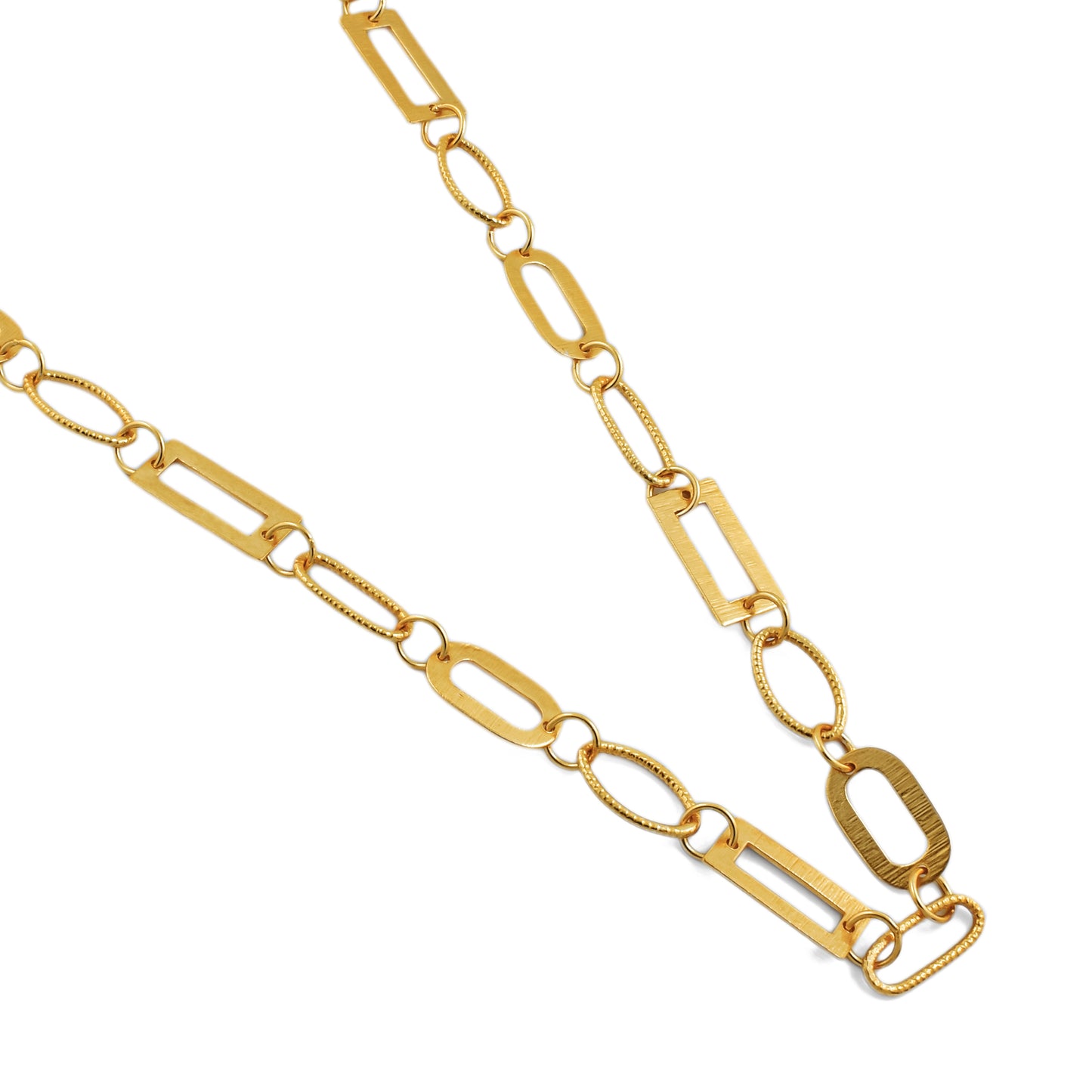 Golden Thread Chain Necklace