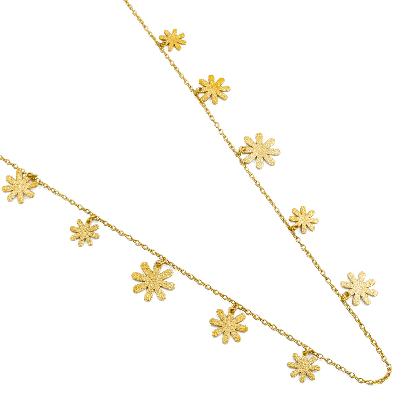 Floral Fantasy Chain Necklace