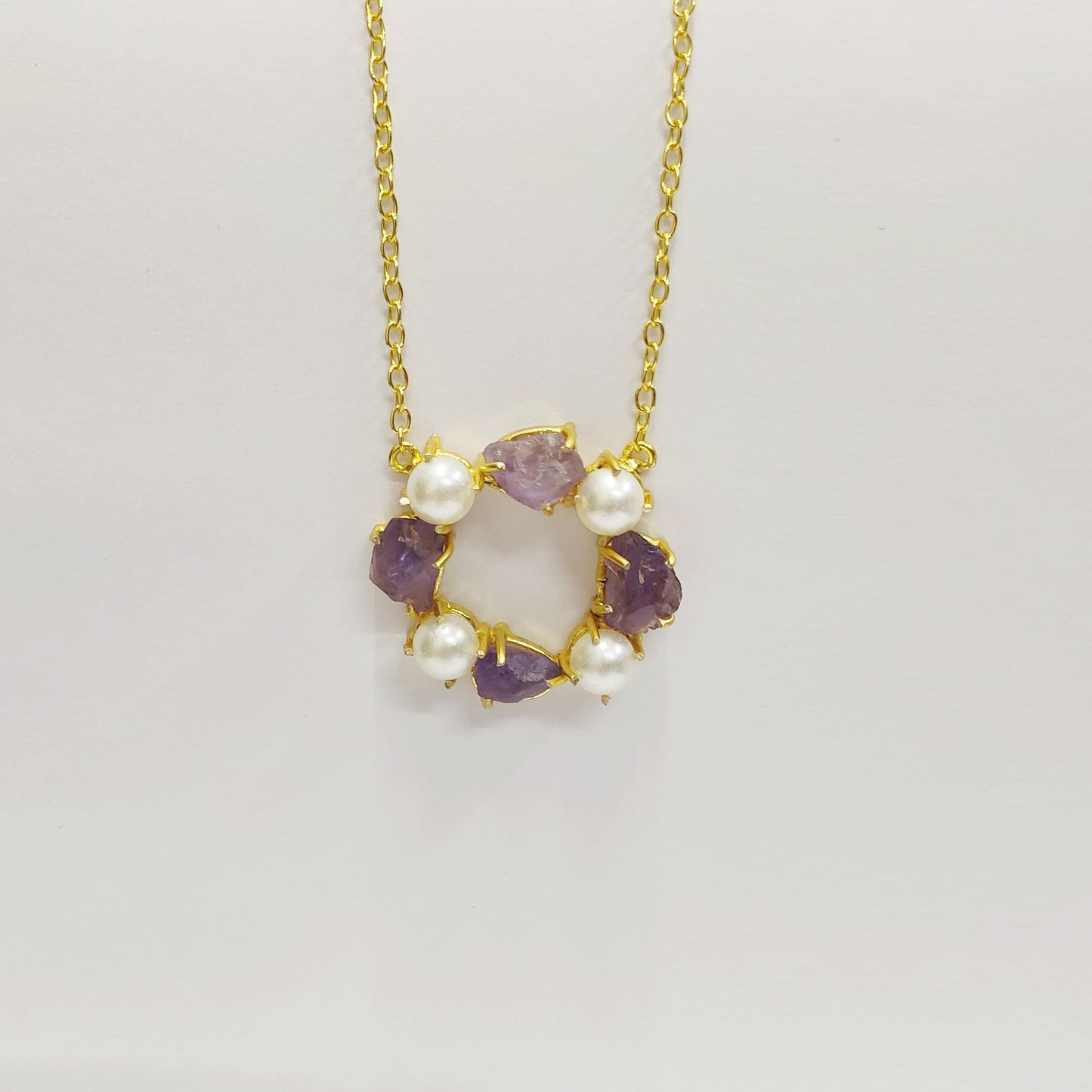 Pearl Amethyst Pendant