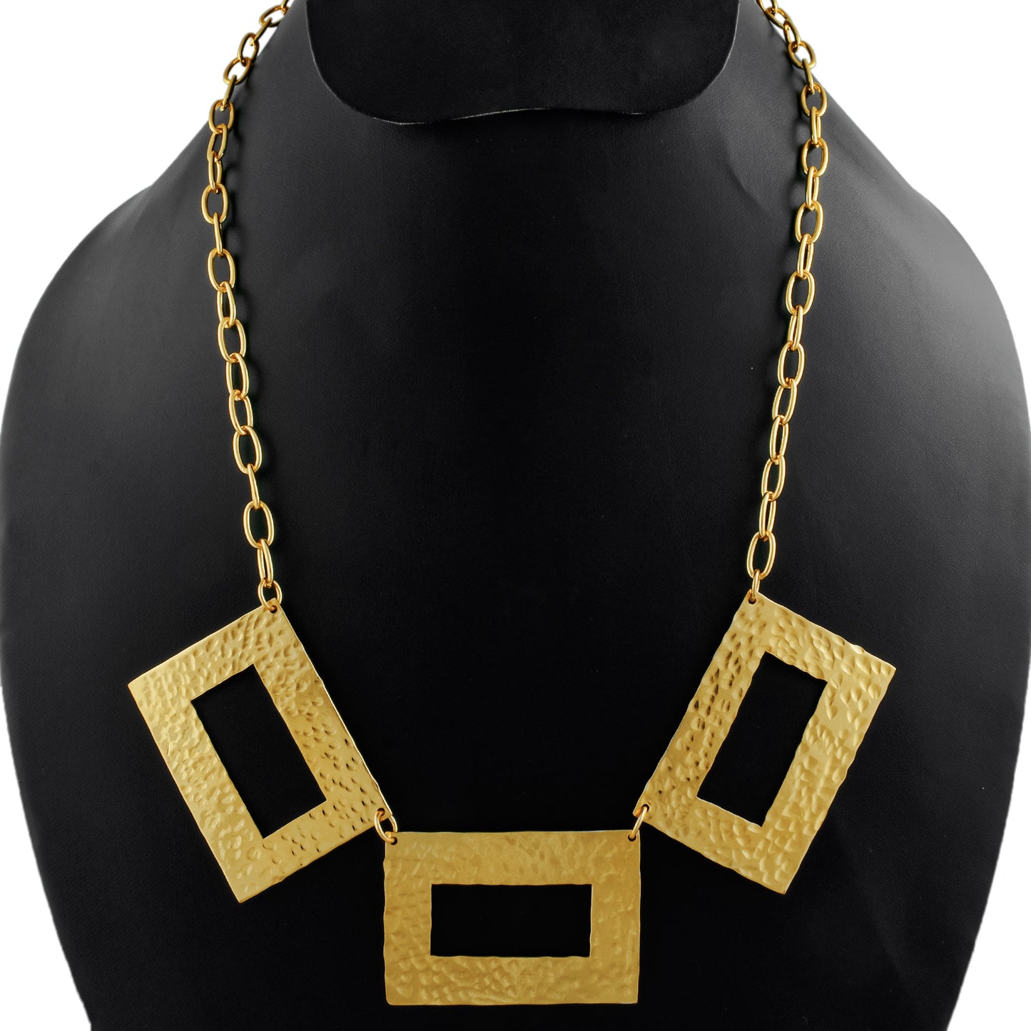 Square Statement Chain Necklace