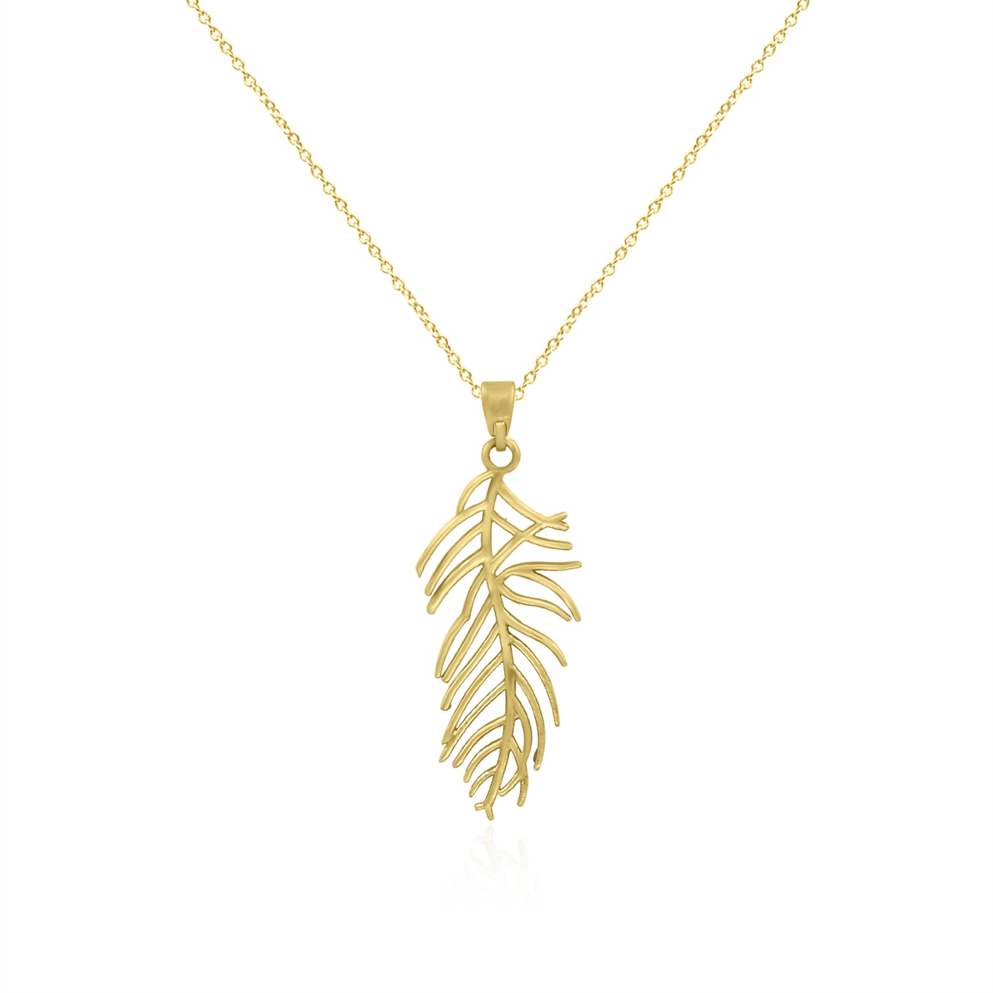 Charming Leaf Pendant