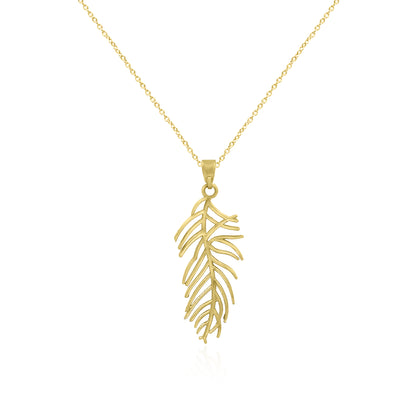 Charming Leaf Pendant